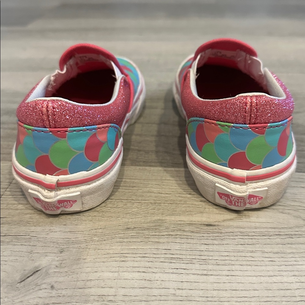 VANS mermaid sparkle slip ons - Picture 3 of 6